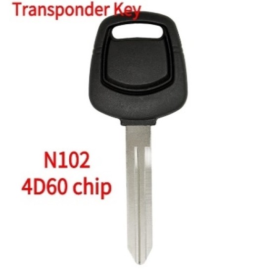 Nissan / Infiniti N102 Transponder Key 4D60 chip(Aftermarket chip )(No logo)